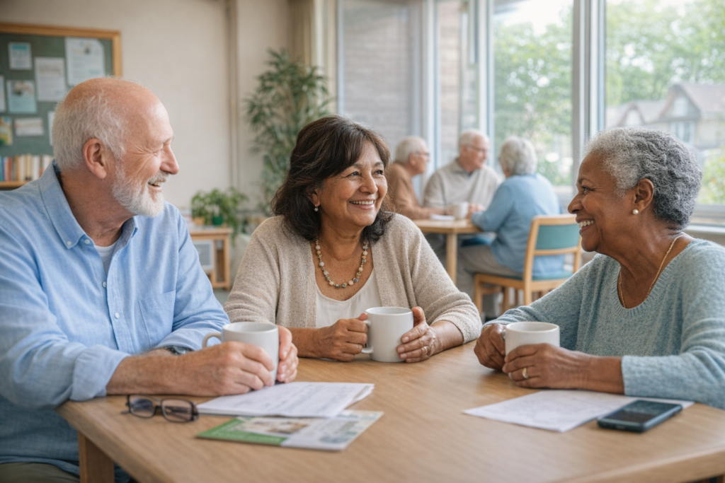 Older adults connecting through community programs in Durham Region